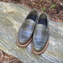 Load image into Gallery viewer, Rider for Stitchdown Uncle Sal Horsebutt Penny Loafers: SOLD OUT