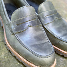 Load image into Gallery viewer, Rider for Stitchdown Uncle Sal Horsebutt Penny Loafers: SOLD OUT