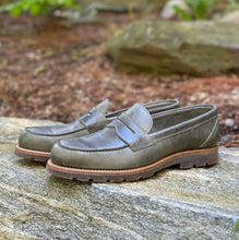 Load image into Gallery viewer, Rider for Stitchdown Uncle Sal Horsebutt Penny Loafers: SOLD OUT