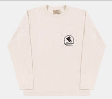 Load image into Gallery viewer, Stitchdown x Dehen Patina Thunderdome Long Sleeve Tee—Natural