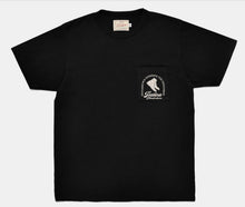 Load image into Gallery viewer, Limited Edition Stitchdown x Dehen Patina Thunderdome Short Sleeve Tee—Black