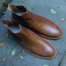 Load image into Gallery viewer, Rider for Stitchdown—Maryam Toscanello Horsebutt Fritz Chelsea Boot: SOLD OUT