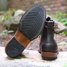 Load image into Gallery viewer, White's Boots x Stitchdown "Wallace" Boot—375 Cutter w/ Lineman Patch, Brown Dress Leather